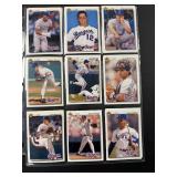 Collection of Vintage Texas Rangers Baseball Cards