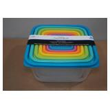 14-Piece Rainbow Food Storage Set