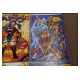 Adult Theme Comic Books -Angel Fire, Celestine, Lingerie, The First