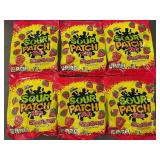 Set of 6 Packs of Sour Patch Kids Strawberry Candy