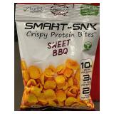 Physically Fit SMART-SNX Sweet BBQ Crispy Protein Bites 12 Packs