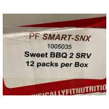 Physically Fit SMART-SNX Sweet BBQ Crispy Protein Bites 12 Packs