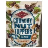 4 - Box of Diamond Crunchy Nut Toppers - Garden Ranch Flavor (12 Bags)