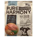 Set of 2 Bags of Pure Harmony Dog Food - Chicken, Barley & Pea Recipe (3.5 lb each)