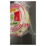 CT 3 - Family Pack of Flour Tortillas - 4X 20 Count