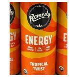 Set of 12 Remedy Energy Drinks - Tropical Twist Flavor