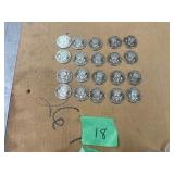 20) 2023P KENNEDY HALF DOLLARS NIFC COLLECTORS ONLY COINS