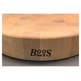 John Boos Round Maple End Grain Chopping Block