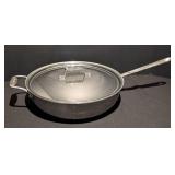 All Clad d5 Stainless Steel 14” Sauté Pan and Lid