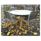 Patio Table with Four Chairs