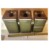 VINTAGE KITCHEN CANISTERS