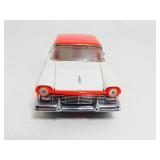 Franklin Mint Precision Model 1957 Ford Fairlane 500-Red & White