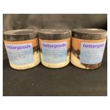 Pack of 3 Bettergoods Chocolate Vanilla Cookie Gelato - 16 FL OZ Each