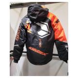 Castle Code Jacket - Black/Orange - Men