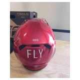 Fly Helmet Formula CC Centrum - Metallic Red/White - Medium