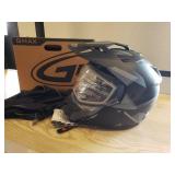 Gmax GM-11S Ripcord Adventure Snow Helmet - Matte Black/Gray - Medium