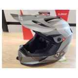 LS2 Gate Two Face helmet - Matte Gray / Black - Small