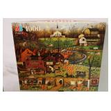 (5) Charles Wyzocki’s Americana 1000-Jigsaw Piece Puzzles