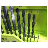 RYOBI Screwdriver Drill and Impact Drive Bit set (63-Piece) Drive Bits A986501 (2 PIECES MISSING) USED!