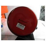 Le Creuset 1.7 Quart Kone Teakettle, Red MISSING LID, NEW, OPEN BOX!