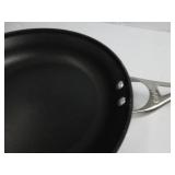 Calphalon Contemporary Hard-Anodized Aluminum Nonstick Cookware, Omelette Pan, 12-Inch, Black SCRATCHES, NEW!