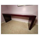 Deep Burgundy Low Consol or Bench