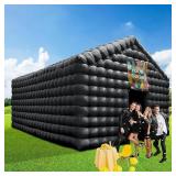 New Large Inflatable Nightclub Cube Tent and 950W Air Blower