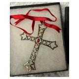 Emilia Castillo Cross Ornament