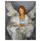 White Christmas Angel Tree Topper