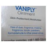 Vaniply Ointment Sample Size Tubes...