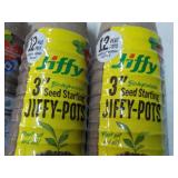 48 ct 3" Jiffy Seed Starting Pots...