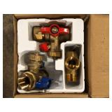 Rheem Brass Service Valves for Tankless Water Heaters    Customer Returns See Pictures