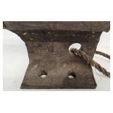 Primitive Railroad Track Anvil for Blacksmith & Forging