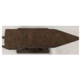 Primitive Railroad Track Anvil for Blacksmith & Forging