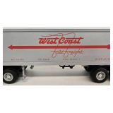 First Gear 1953 West Coast Die-cast Tractor w/Trailer Model