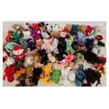 Original TY Beanie Babies from 1990s and Beyond - Qty 61