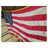 Vintage 1975 American Flag w/Stand