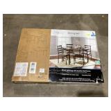 5PCS Mainstays Wood & Metal Dining Room Set