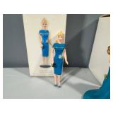 Set of 2 Hallmark Keepsake Barbie Ornaments - Club Meeting & Happy Birthday Ken