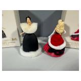 Set of 2 Hallmark Keepsake Barbie Ornaments - Celebration Barbie 2006 & 2007 Editions