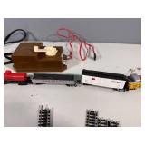 Vintage HO Scale Electric Train Set with Track and Transformer