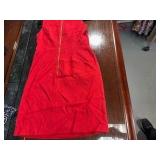 Set of 3 Dresses: BCBGMAXAZRIA Colorful Maxi, Liz Claiborne Red Dress, and Merona Dress