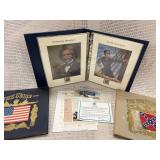 Civil War Fine Art Collector Panels and Memorabilia Albums Set (1 missing)