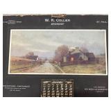 Antique 1907 W.K. Collier Druggist Calendar St. Paul Collectible