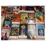 Lot of 50+ Sci-Fi Fantasy Paperback - Many Hennepin Library Books