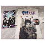 New Kids on the Block Vintage T-Shirts, Buttons & 1990 Calendar Lot