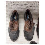 Lot of 5 FootJoy Terra Trac Leather Golf and Wingtip Shoes Men