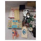 Vintage Collectible Lot: Model Kits, Walkie Talkie, Betty Boop Tin, Electronics