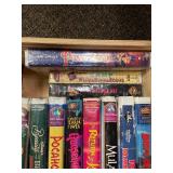 Collection of approximately 25+ Vintage VHS Tapes