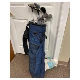 Golf Set with Ping Eye 2 Clubs in Wilson Staff Bag